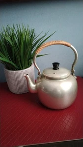 Vintage  Aluminum Small Collectible Teapots Kettle - Picture 1 of 14