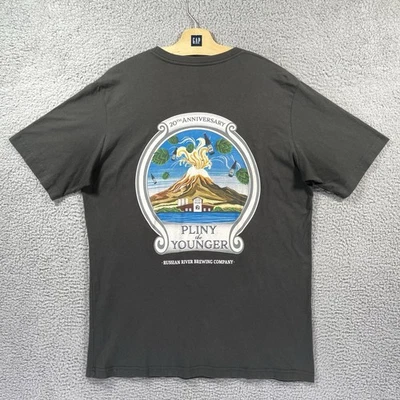 Camisa Pliny El Joven Para Hombres XL Russian River Brewing Gráfico Camiseta Granja Fresca Foto 1 de 4
