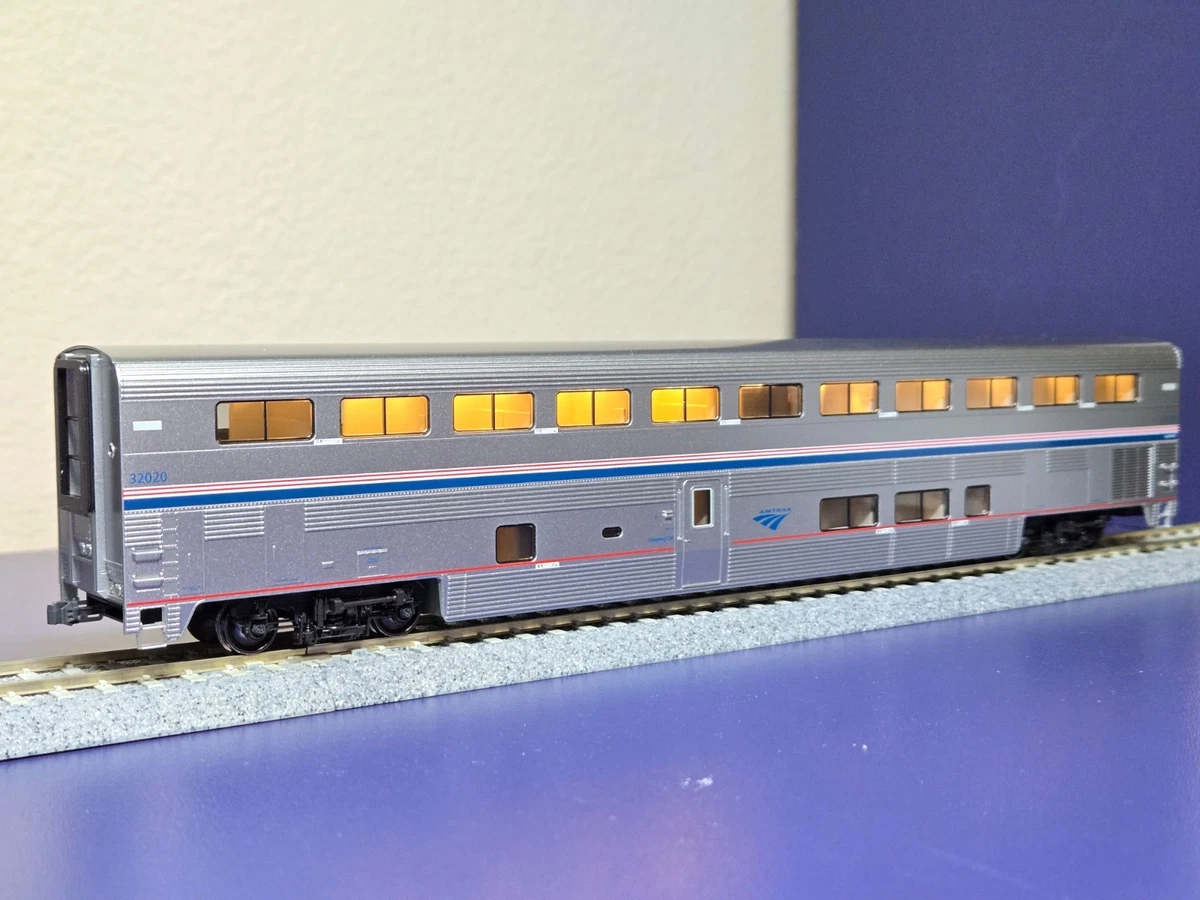 Kato HO Scale Amtrak Superliner I Sleeper Car #32068 | Model Train Passenger Car
