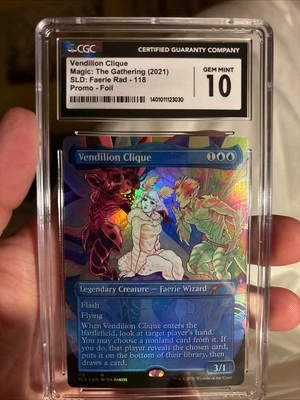 MTG Vendilion Clique (Foil) - Secret Lair Drop - CGC Gem Mint 10 - Image 1 of 2