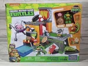 Mega Bloks TMNT Teenage MUTANT Ninja Turtles Turtle Lair Battlr 115 Pieces - Picture 1 of 2