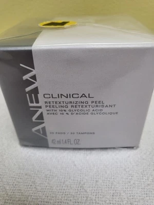 Avon Anew Clinical Advanced Retexturizing 面部去皮 30 张 1.47 液量盎司 / 42 毫升 — 第 1/4 张图片