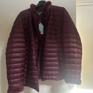 Blue Illusion 3L (18-20) Garnet Puffer New Was $279.99 - Picture 1 of 10