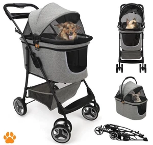 MY DUQUE Cece 2 in 1 Hundebuggy und Transportbox für Hunde, Kleintiere P982019 - Bild 1 von 7