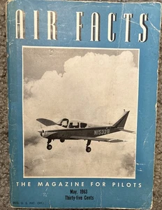 Vintage Magazin für Piloten Air Facts Mai 1963 - Bild 1 von 6