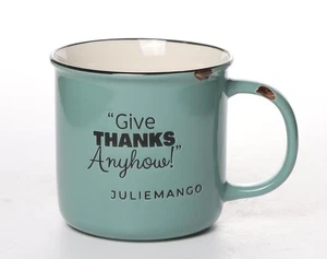 DANKE TÜRKIS KERAMIKTASSE - Bild 1 von 5