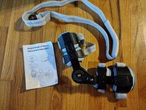 TRBS Orthotics: Codo con bisagras postoperatorio rango de movimiento y correa de corte: derecha - Imagen 1 de 2