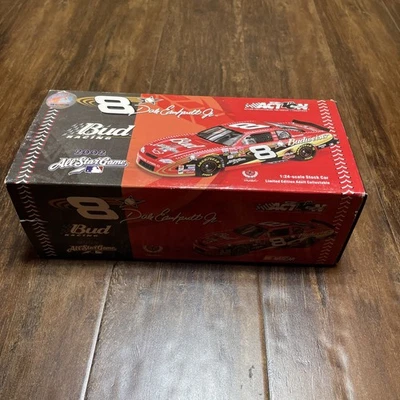 2002 Dale Earnhardt Jr No.8 Budweiser/MLB All Star Game Monte Carlo NASCAR 1:24 - Image 1 of 3