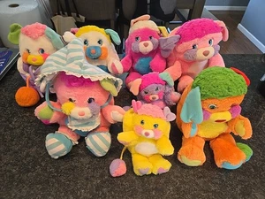 Lote De 8 Juguetes de Peluche Mattel Popples Vintage 1985 Colección Instantánea - Imagen 1 de 6
