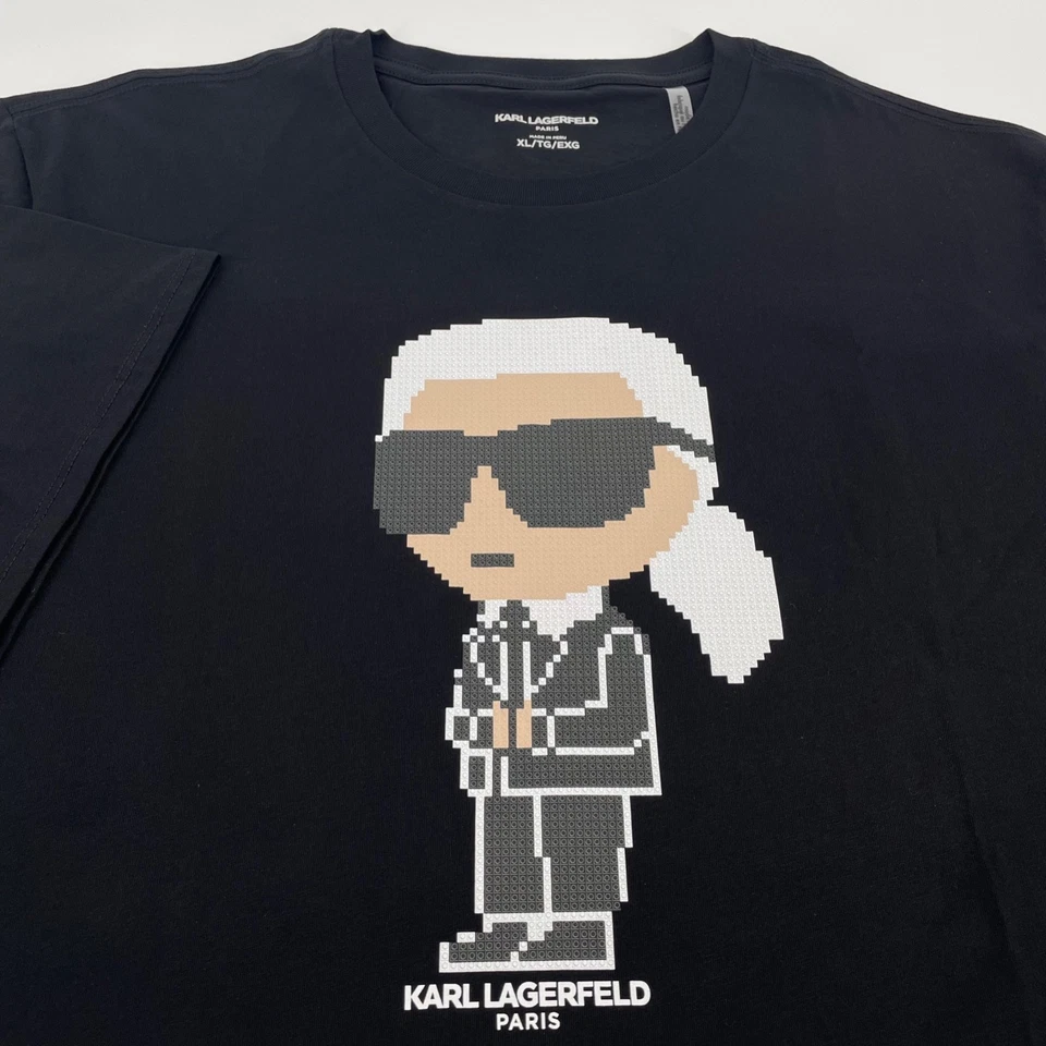 KARL LAGERFELD PARIS MEN'S SHORT SLEEVE T-SHIRT SIZE XL NEW - Image 1 of 1