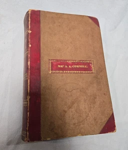 1861 1862 Harper's Monthly Magazine Volume 24 Hardback Leather - Bild 1 von 9