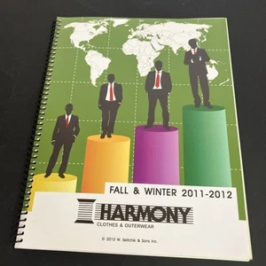 Fall Winter 2011 2012 Harmony Seitchik Salesman Sample Catalog Mens Clothing - Picture 1 of 5