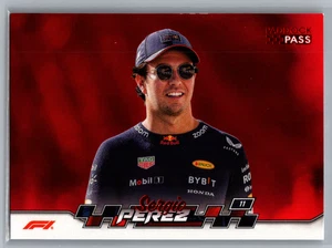 2024 Topps Paddock Pass Formula 1 - Photo Variation Sergio Perez #2 Sunglasses - Picture 1 of 2