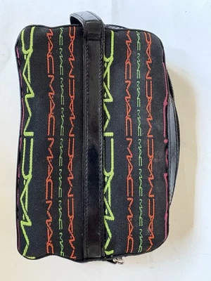 MAC Cosmetics Limited Edition Makeup Zip Bag Matt Murphy Vintage 7” X 5” - Image 1 of 4