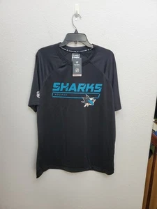 NEW NHL Authentic Pro Fanatics San Jose Sharks T-Shirt Mens XL Short Sleeve NWT - Picture 1 of 12