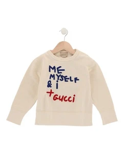 Gucci Unisex-Child Me Myself I Crewneck Sweatershirt - Picture 1 of 2
