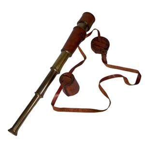 Antikes handgefertigtes Teleskop Vintage Marine Handteleskop Messing Maritim Kappe - Bild 1 von 6