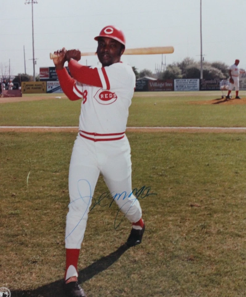 Joe Morgan (d.2020) Cincinnati Reds HOF Autographed Signed 8x10 Photo - Image 1 of 3