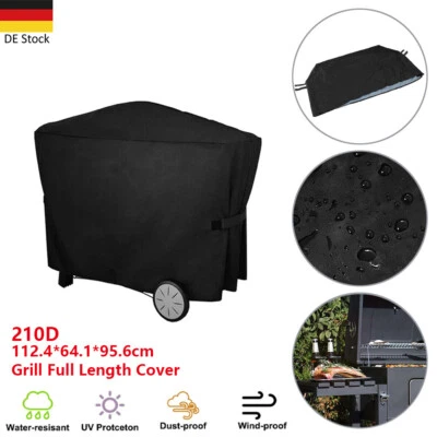 Grillabdeckung Abdeckhaube Wasserdicht Cover Für Weber Q3000 Q2000 112x64x95cm