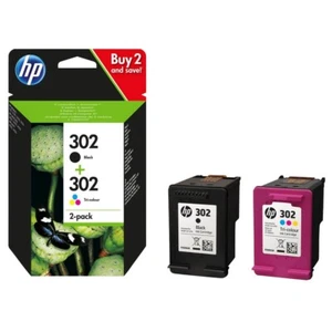 HP 302 - X4D37AE Multipack Original Druckerpatronen 1xSchwarz, 1x Farbe für HP - Bild 1 von 3