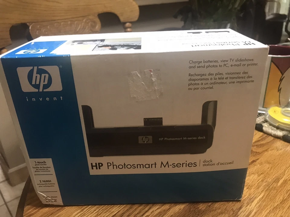 HP Photosmart M-Series Dock Transfer Station Base Digital Camera View ON TV - Image 1 of 4