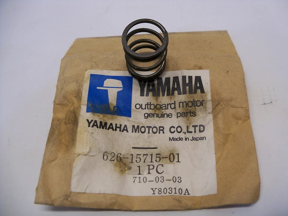 НОВЫЙ ИЗ СТАРЫХ ЗАПАСОВ YAMAHA 626-15715-01-00 СТАРТЕР ПРИВОДНАЯ ПЛАСТИНА ПРУЖИНА SL351 SL396 SL338 GP338 - Изображение 1 из 1