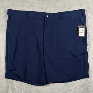 Callaway Opti Dri Shorts Mens 42 Blue Pea Chino Stretch Golf Performance Comfort - Picture 1 of 17