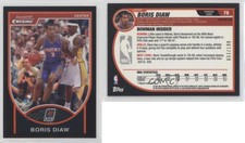 2007-08 Bowman Draft Picks & Stars Chrome Black Refractor /199 Boris Diaw #78