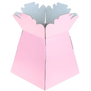 Pale Pink - Florist Bouquet Box Flower Plant Aqua Sweet Gift Boxes - Picture 1 of 1