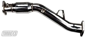 Turbo XS WS08-CP-V2 High Flow Converter Pipe for 08-21 Subaru WRX-STi/08-14 WRX - Picture 1 of 4