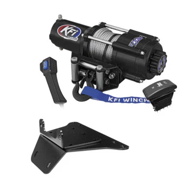 4500 lb KFI Winch Combo Kit (M3) For 2003-2006 Polaris Trail Blazer 250 Foto 1 de 4