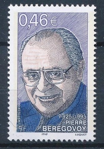 France 2003 Pierre Beregovoy - Yvert 3553 : the good stamp very fine MNH Cover