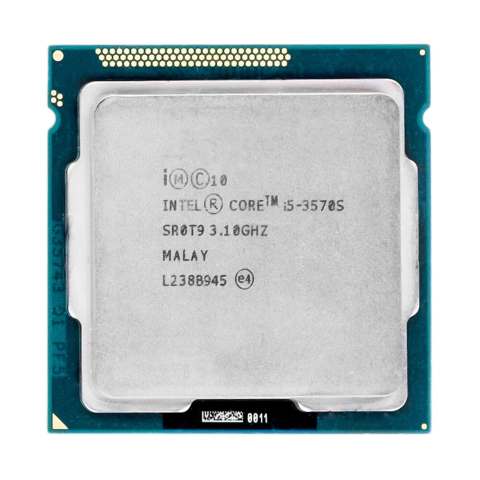 Intel Core i5-3570S 3.1GHz LGA1155 SR0T9 - Image 1 of 2