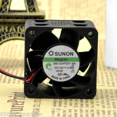 Sunon Maglev GM1204PQV1-8A DC 12V 2.8W 40x40x28mm 2 Pin Case/CPU Cooling Fan  - Image 1 of 4