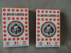 E. Leclerc playing cards 2 new decks Tour de France - Picture 1 of 9