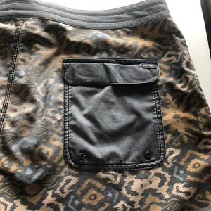 Ripcurl Boardshorts, Size 38, Aztec Animal Print, Quick Dry, EUC - Picture 1 of 8