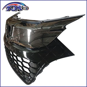 Front Bumper Grille Grey chrome Fits Honda HR-V HRV Sport 2019-2022 - Picture 1 of 7