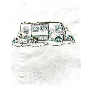 Paños de Plato Servilletas Toalla de Dedo Cocina Autocaravana 100% Algodón Harina Saco 20"x 20 - Imagen 1 de 4
