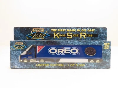 MatchBox 42736 King Size Rigs Oreo Truck & Trailer 1:64 Die Cast 1 Of 5,000 NIB - Image 1 of 4