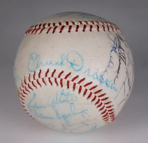 1961 Milwaukee Braves team signed autographed baseball AMCo LOA 20155 - Picture 1 of 6