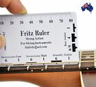String Action Ruler Gauge Luthier Setup Guitar Instrument Measurement