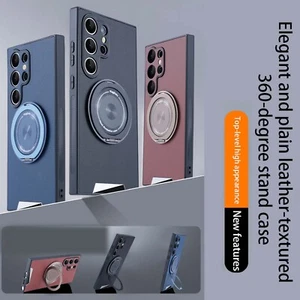 For Samsung S22 S23 FE S24+ S25 Ultra Case with Magnetic Stand Full Camera Cover - Picture 1 of 12