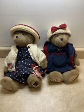2 Americana Boyds Bears - Liza Glorybear & Dolly M. Bearsevelt