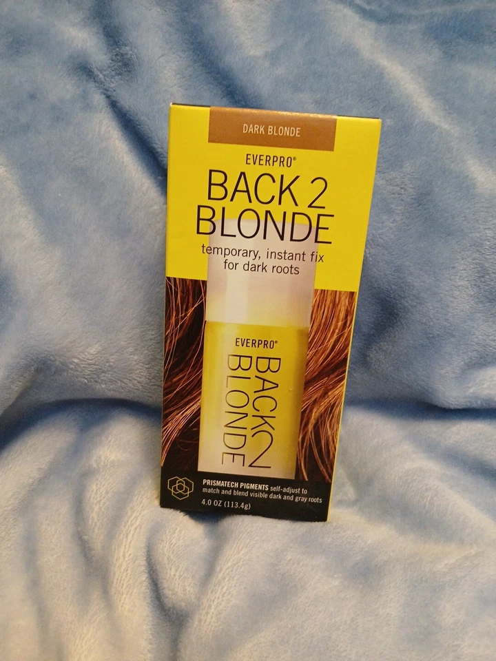 Everpro BE Back 2 Color de Cabello RUBIO OSCURO TEMPORAL RAÍCES OSCURAS Mujer Nuevo Foto 1 de 4