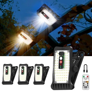 Clip On Solar Motion Lights Outdoor Waterproof with 70 LEDs, 3 Color Temperat... - Picture 1 of 8