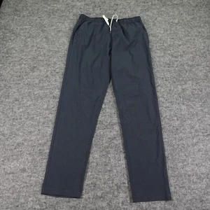 Fair Harbor The One Pants Mens Medium Navy Drawstring Stretch Chino Travel - Picture 1 of 11