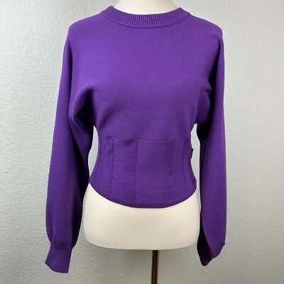 Suéter Pullover Para Mujer John Richmond Zafiro Púrpura Talla S Foto 1 de 4