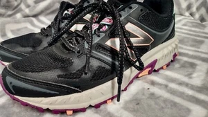 New Balance Womens Techride 412 V3 Running Shoes Size 7.5 D Black Sneakers - Picture 1 of 10