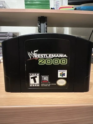 Cartucho auténtico probado WWF Wrestlemania 2000 (Nintendo 64, 1999) Foto 1 de 4