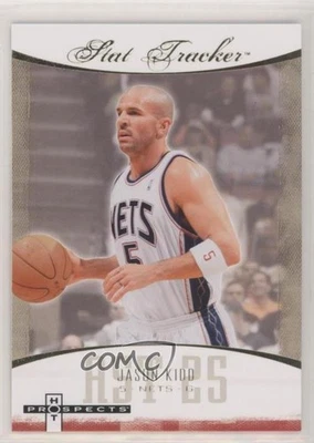 2007-08 Fleer Hot Prospects Stat Tracker Jason Kidd #ST-19 HOF - Image 1 of 2
